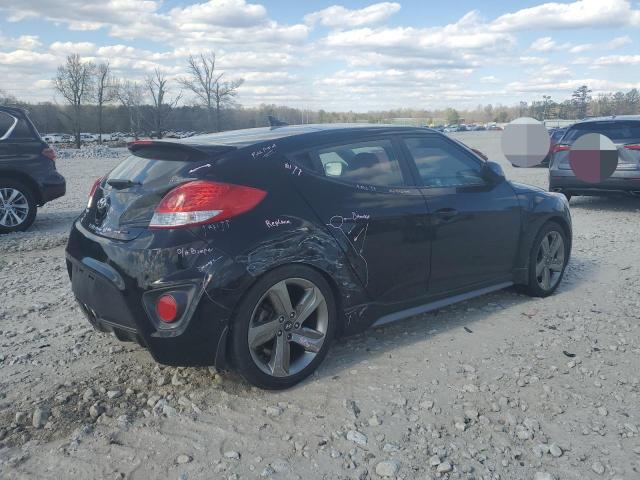 KMHTC6AE2FU234171 - 2015 HYUNDAI VELOSTER TURBO BLACK photo 3