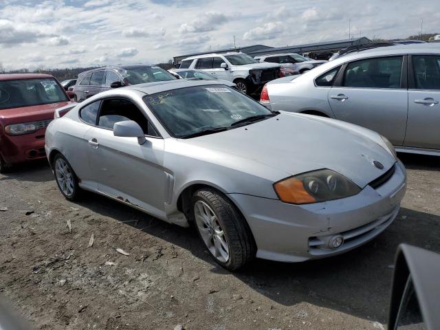 KMHHN65FX3U010810 - 2003 HYUNDAI TIBURON GT SILVER photo 4