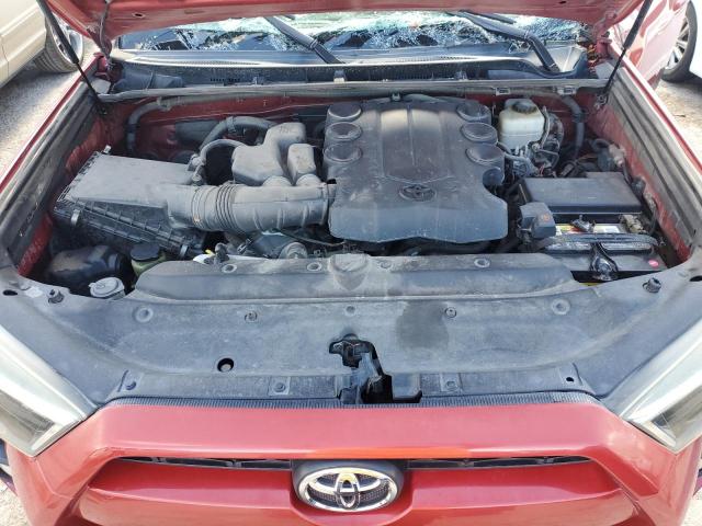 JTEZU5JR7E5074687 - 2014 TOYOTA 4RUNNER SR5 RED photo 12