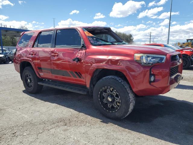 JTEZU5JR7E5074687 - 2014 TOYOTA 4RUNNER SR5 RED photo 4