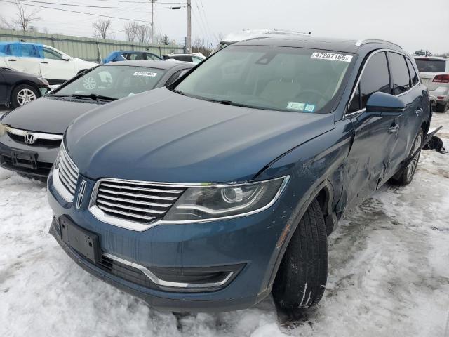 2LMTJ8LR2GBL27396 - 2016 LINCOLN MKX RESERVE 蓝色 照片 1