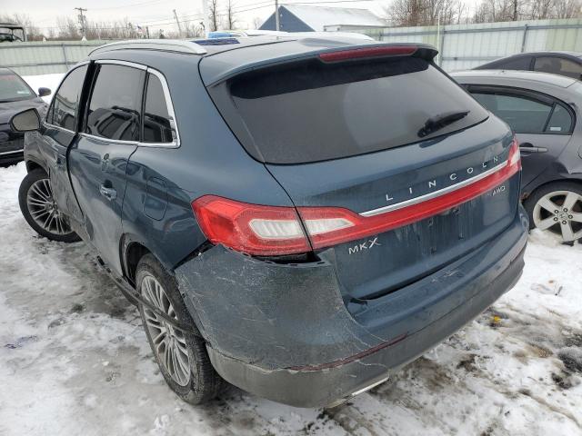 2LMTJ8LR2GBL27396 - 2016 LINCOLN MKX RESERVE 蓝色 照片 2