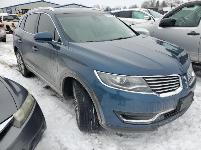 2LMTJ8LR2GBL27396 - 2016 LINCOLN MKX RESERVE 蓝色 照片 4