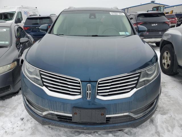 2LMTJ8LR2GBL27396 - 2016 LINCOLN MKX RESERVE 蓝色 照片 5