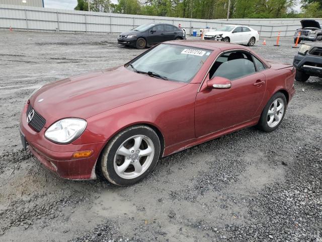 2004 MERCEDES-BENZ SLK 320, 