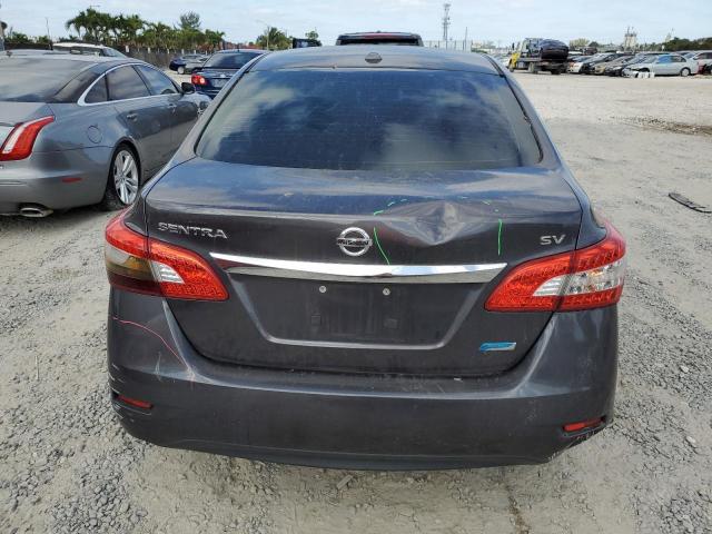 3N1AB7AP1EY279557 - 2014 NISSAN SENTRA S GRAY photo 6