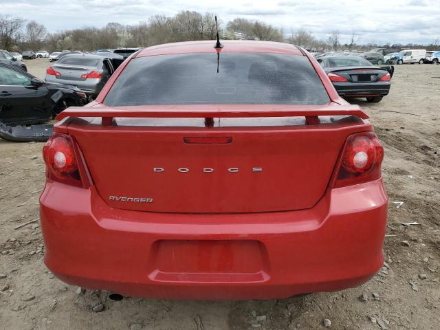 1C3CDZAG4DN552602 - 2013 DODGE AVENGER SE RED photo 6