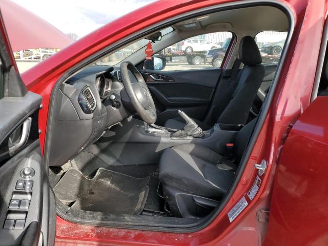 JM1BM1U79E1195060 - 2014 MAZDA 3 SPORT RED photo 7