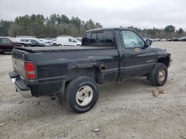 1B7HF16Z51S130827 - 2001 DODGE RAM 1500 BLACK photo 3