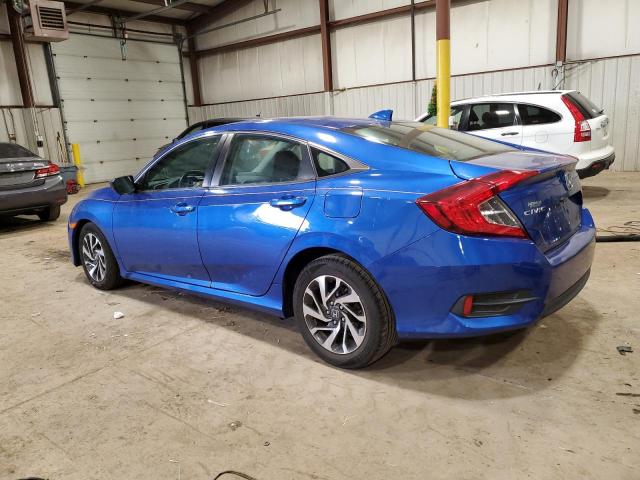 19XFC2F76HE213524 - 2017 HONDA CIVIC EX BLUE photo 2