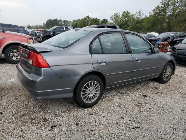 2HGES26745H572922 - 2005 HONDA CIVIC EX GRAY photo 3