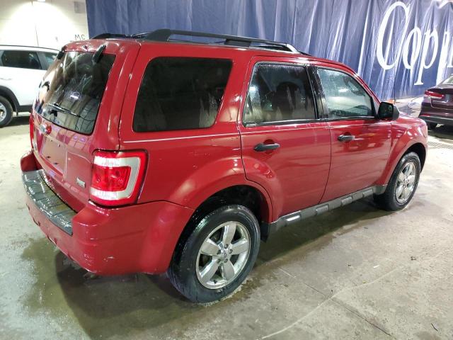 1FMCU9DG0AKC49509 - 2010 FORD ESCAPE XLT RED photo 3