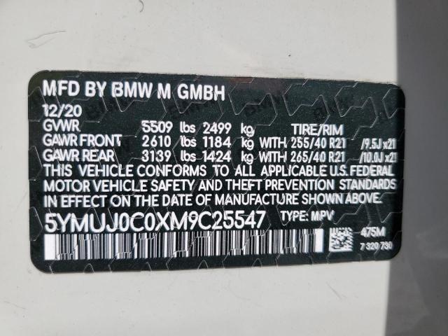 5UXUJ3C5XKLG54076 - 2019 BMW X4 XDRIVE30I WHITE photo 12