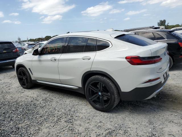 5UXUJ3C5XKLG54076 - 2019 BMW X4 XDRIVE30I WHITE photo 2