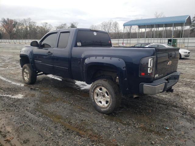 2GCEK19J681193739 - 2008 CHEVROLET SILVERADO K1500 BLUE photo 2