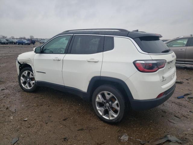 3C4NJDCBXJT234464 - 2018 JEEP COMPASS LIMITED WHITE photo 2