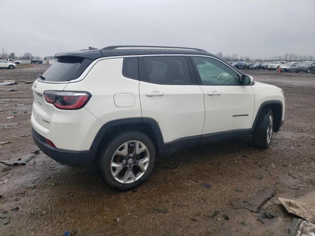 3C4NJDCBXJT234464 - 2018 JEEP COMPASS LIMITED WHITE photo 3