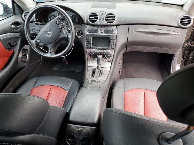 WDBTK75G65T041193 - 2005 MERCEDES-BENZ CLK 500 BLACK photo 8