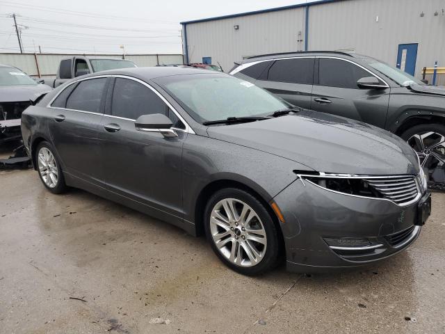 3LN6L2LU1GR625105 - 2016 LINCOLN MKZ HYBRID GRAY photo 4