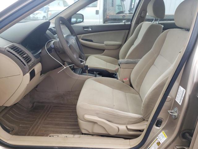 1HGCM56446A110160 - 2006 HONDA ACCORD LX BEIGE photo 7