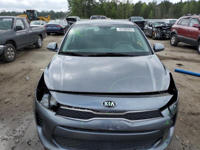 3KPA25AD4LE328417 - 2020 KIA RIO LX GRAY photo 5