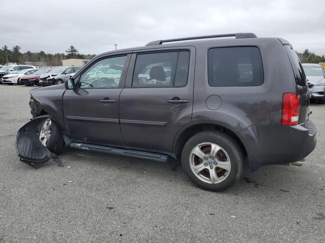 5FNYF4H62CB016126 - 2012 HONDA PILOT EXL GRAY photo 2