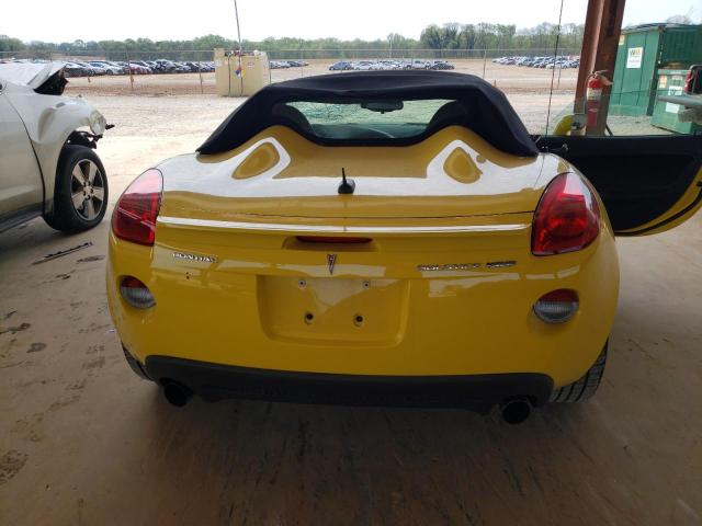 1G2MF35X68Y116571 - 2008 PONTIAC SOLSTICE GXP YELLOW photo 10