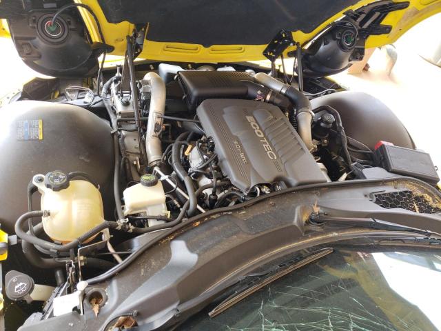 1G2MF35X68Y116571 - 2008 PONTIAC SOLSTICE GXP YELLOW photo 11