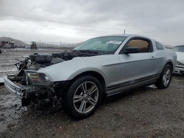1ZVBP8AN1A5148947 - 2010 FORD MUSTANG GRAY photo 1