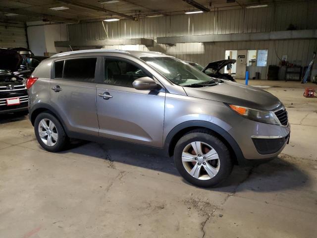 KNDPB3A21C7248649 - 2012 KIA SPORTAGE BASE GRAY photo 4