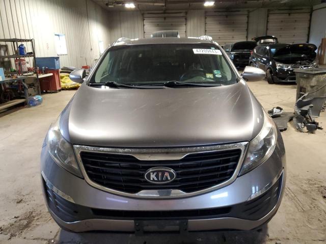 KNDPB3A21C7248649 - 2012 KIA SPORTAGE BASE GRAY photo 5