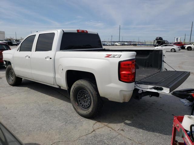 3GCUKREC6JG592696 - 2018 CHEVROLET silverado K1500 LT WHITE photo 2