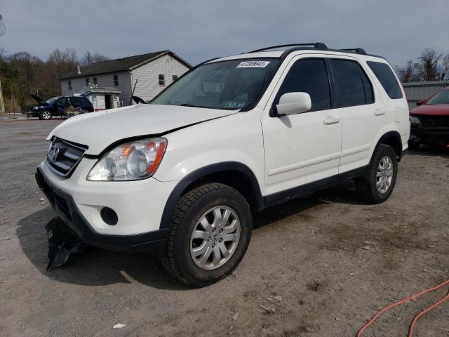 SHSRD78956U431511 - 2006 HONDA CR-V SE WHITE photo 1