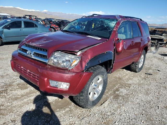 JTEBU14R258040354 - 2005 TOYOTA 4RUNNER SR5 MAROON photo 1