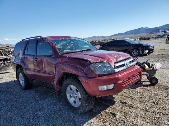 JTEBU14R258040354 - 2005 TOYOTA 4RUNNER SR5 MAROON photo 4