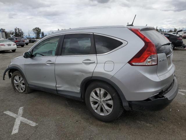 2HKRM3H70EH519056 - 2014 HONDA CR-V EXL SILVER photo 2