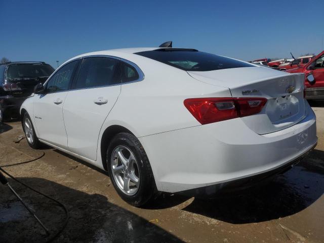 1G1ZB5ST1JF256788 - 2018 CHEVROLET MALIBU LS WHITE photo 2