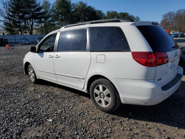 5TDZK23C78S156483 - 2008 TOYOTA SIENNA CE WHITE photo 2