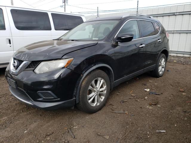 KNMAT2MVXFP574618 - 2015 NISSAN ROGUE S BLACK photo 1