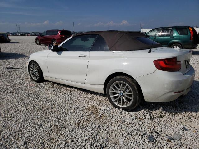 WBA1K9C56GV322470 - 2016 BMW 228 I SULEV WHITE photo 2