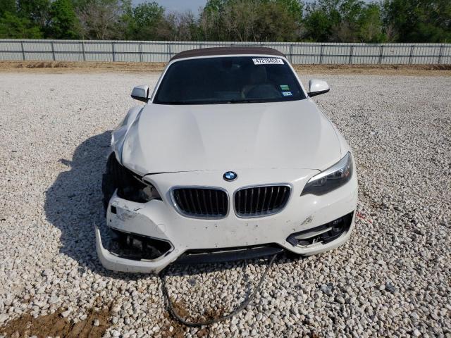 WBA1K9C56GV322470 - 2016 BMW 228 I SULEV WHITE photo 5