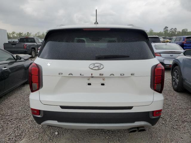 KM8R34HE0MU319799 - 2021 HYUNDAI PALISADE SEL WHITE photo 6