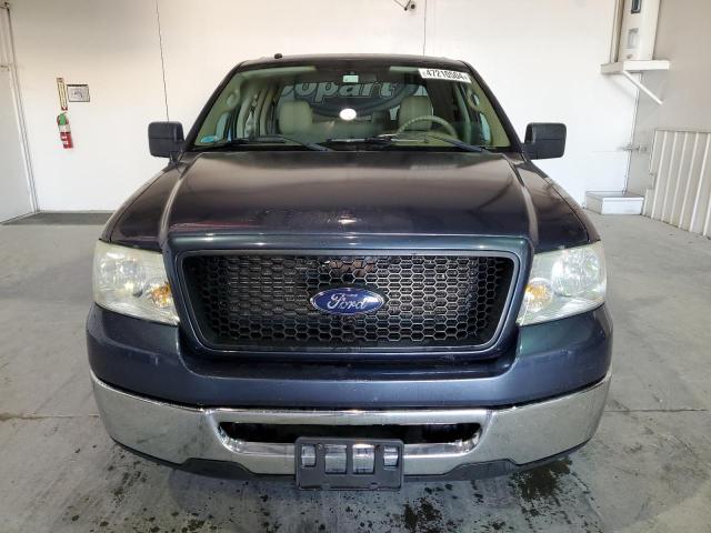 1FTPW12V06FB67301 - 2006 FORD F150 SUPERCREW BLUE photo 5