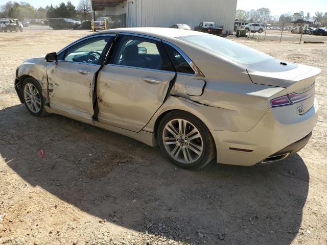 3LN6L2GK6GR633399 - 2016 LINCOLN MKZ GOLD photo 2