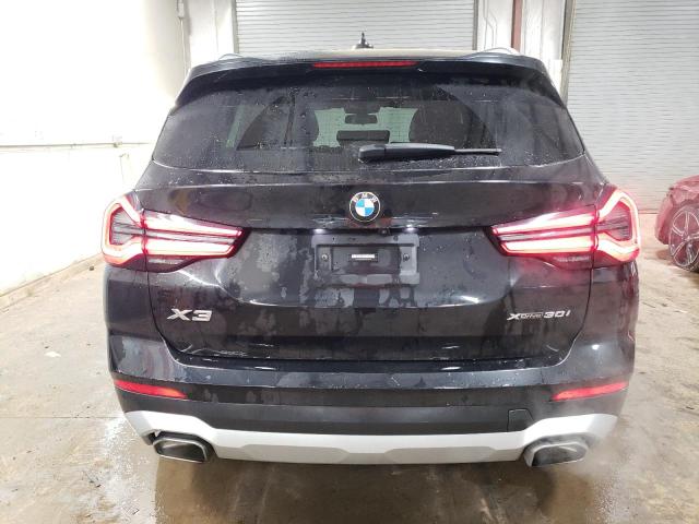 5UX53DP00P9S19961 - 2023 BMW X3 XDRIVE30I BLACK photo 6