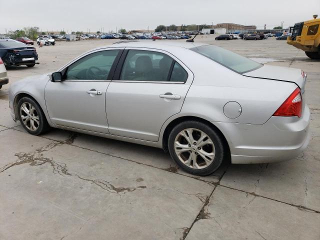 3FAHP0HA8CR334623 - 2012 FORD FUSION SE SILVER photo 2