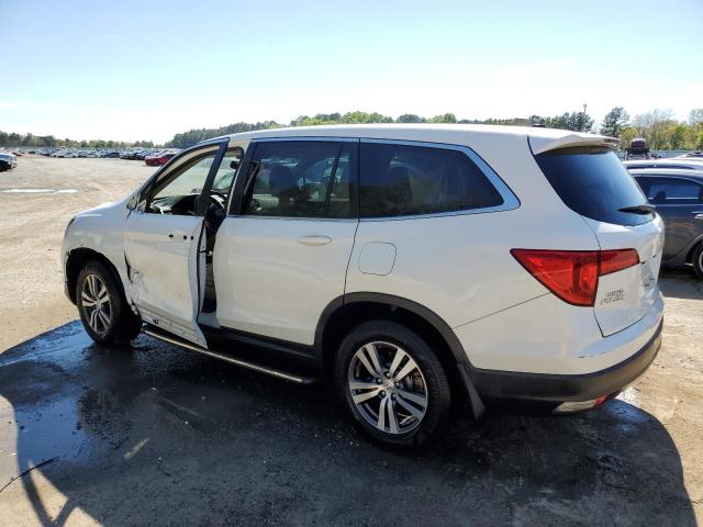 5FNYF6H55JB073002 - 2018 HONDA PILOT EXL WHITE photo 2