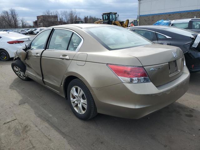 1HGCP26498A021211 - 2008 HONDA ACCORD LXP GOLD photo 2