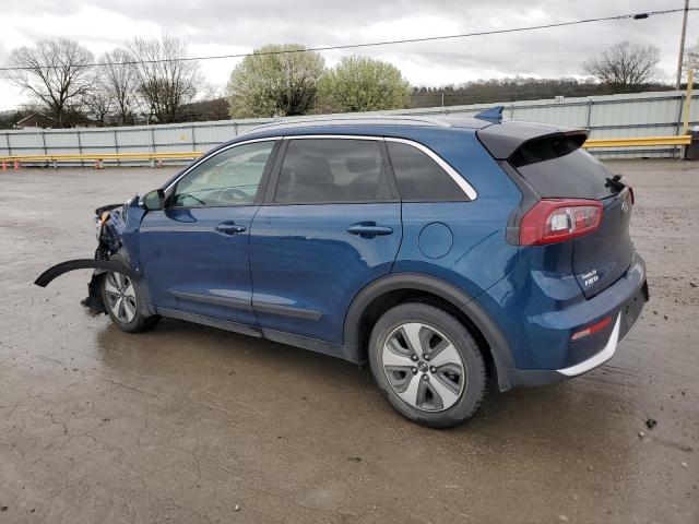 KNDCC3LC9H5074852 - 2017 KIA NIRO EX BLUE photo 2