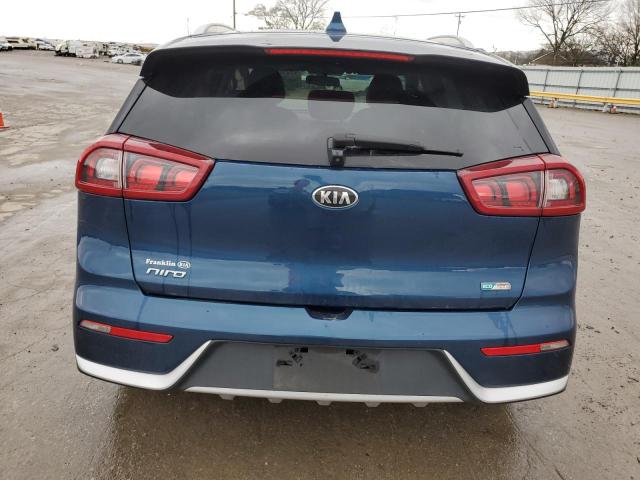 KNDCC3LC9H5074852 - 2017 KIA NIRO EX BLUE photo 6